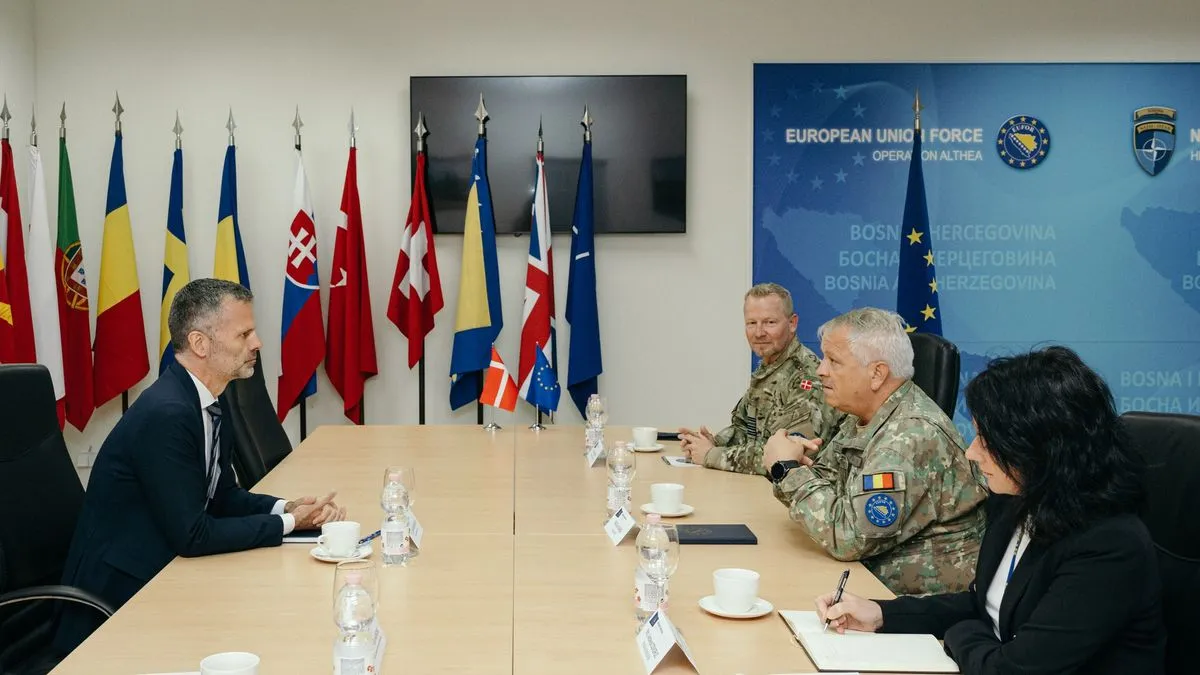 Danska se pridružila EUFOR-u: Srdačna dobrodošlica u bazi Butmir