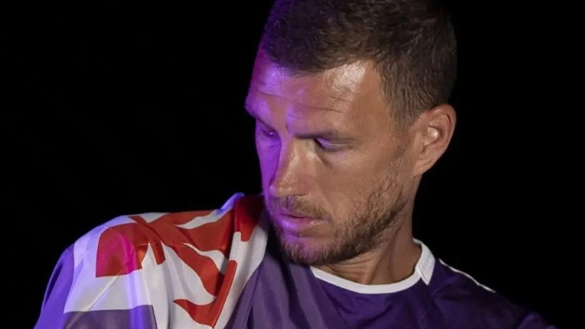 Edin Džeko: Dat ću sve od sebe da Fiorentina nastavi rasti