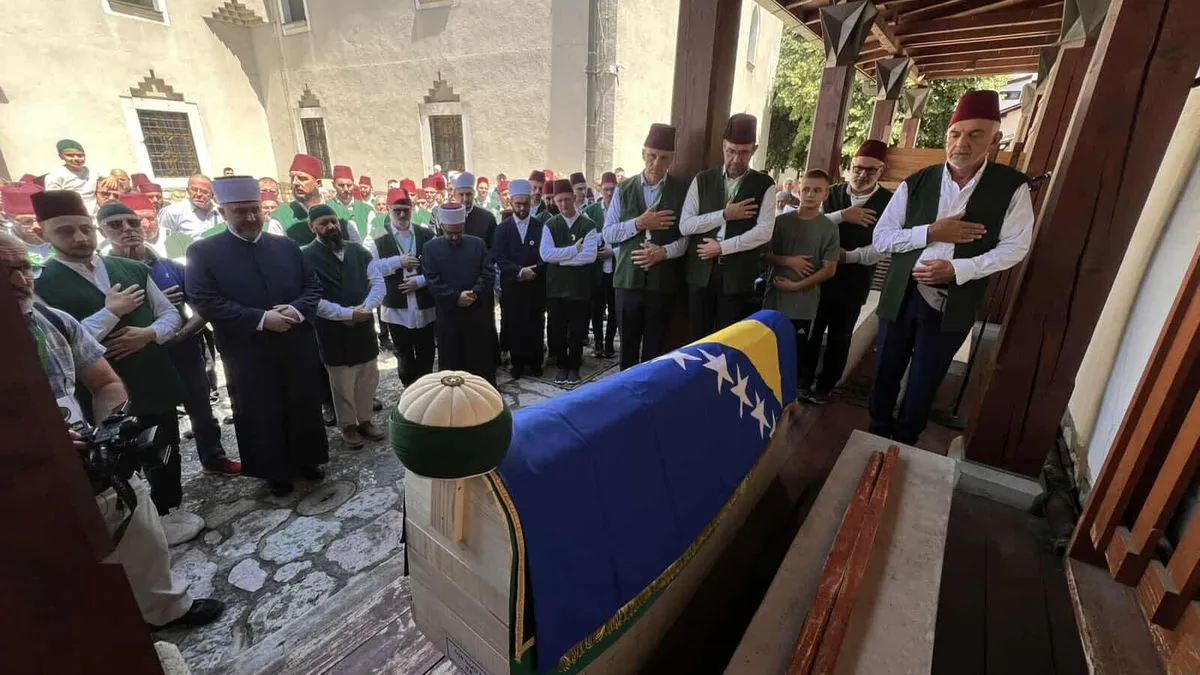 U Stocu dženaza namaz će se klanjati također danas u haremu Careve džamije u 18:00 sati, a ukop će se obaviti u Tekiji 'Stolac'.