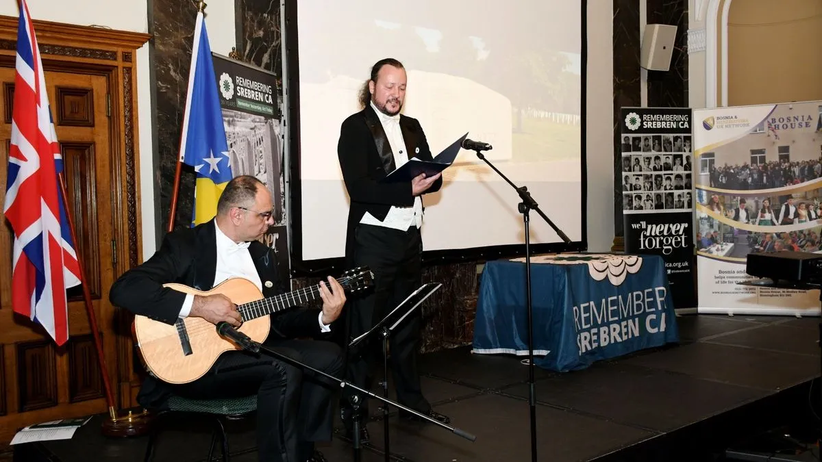 Program je uključivao nadahnjujuće govore, potresna svjedočenja preživjelih i emotivne umjetničke izvedbe