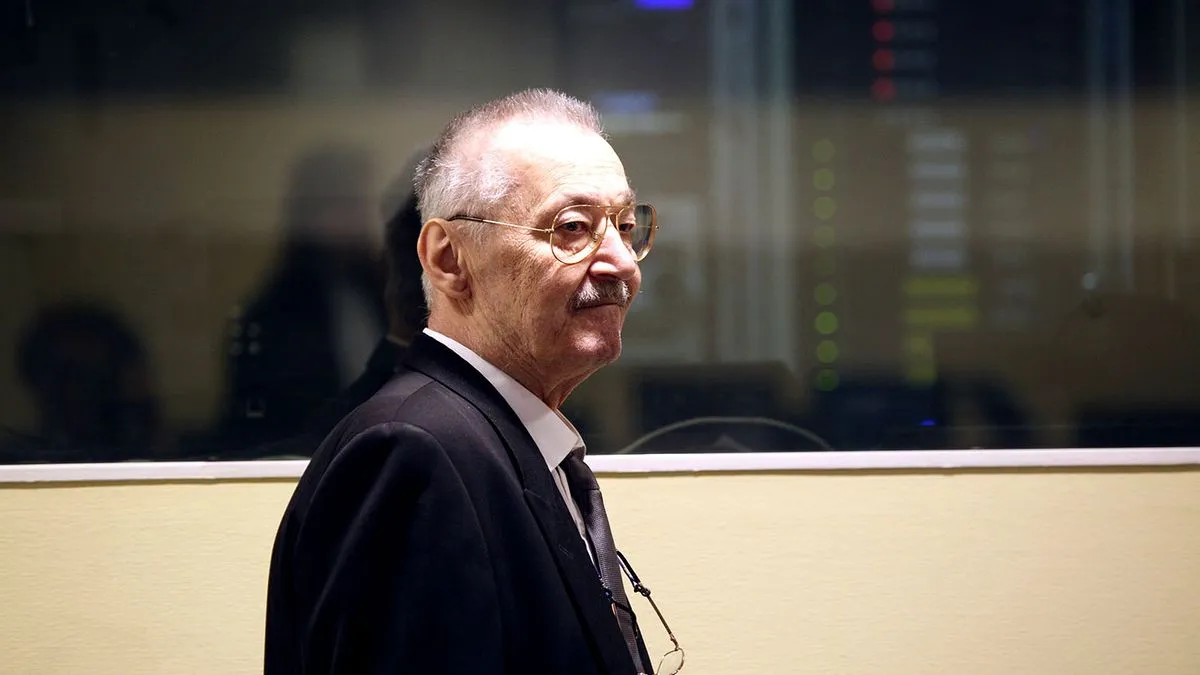 U dokumentu se precizira da je Stanišić i dalje smješten u Pritvorskoj jedinici Ujedinjenih nacija (PJUN) u Hagu, gdje čeka da bude premješten.