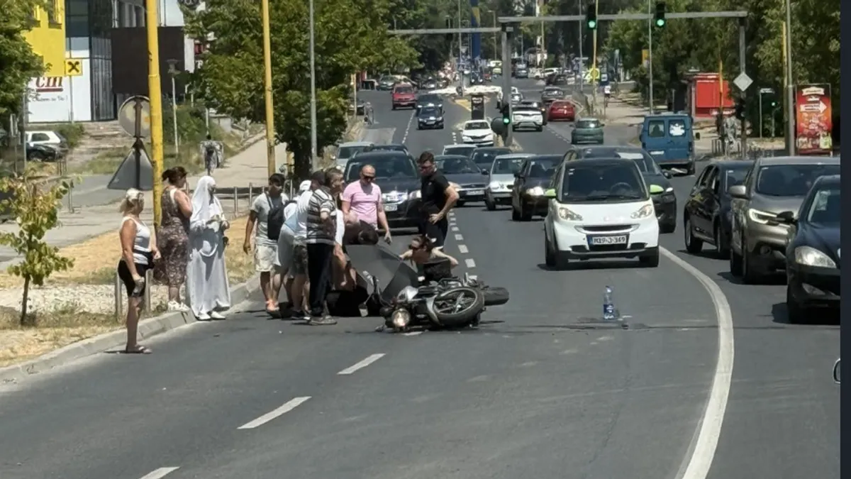 Nije poznato koliko su teške povrede koje je zadobio vozač                        