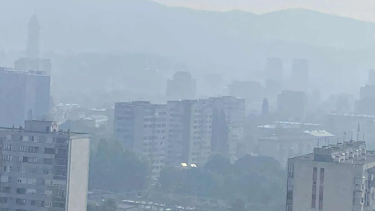 Preporuke za građane Sarajeva zbog zagađenog zraka: Izbjegavajte sve aktivnosti na otvorenom