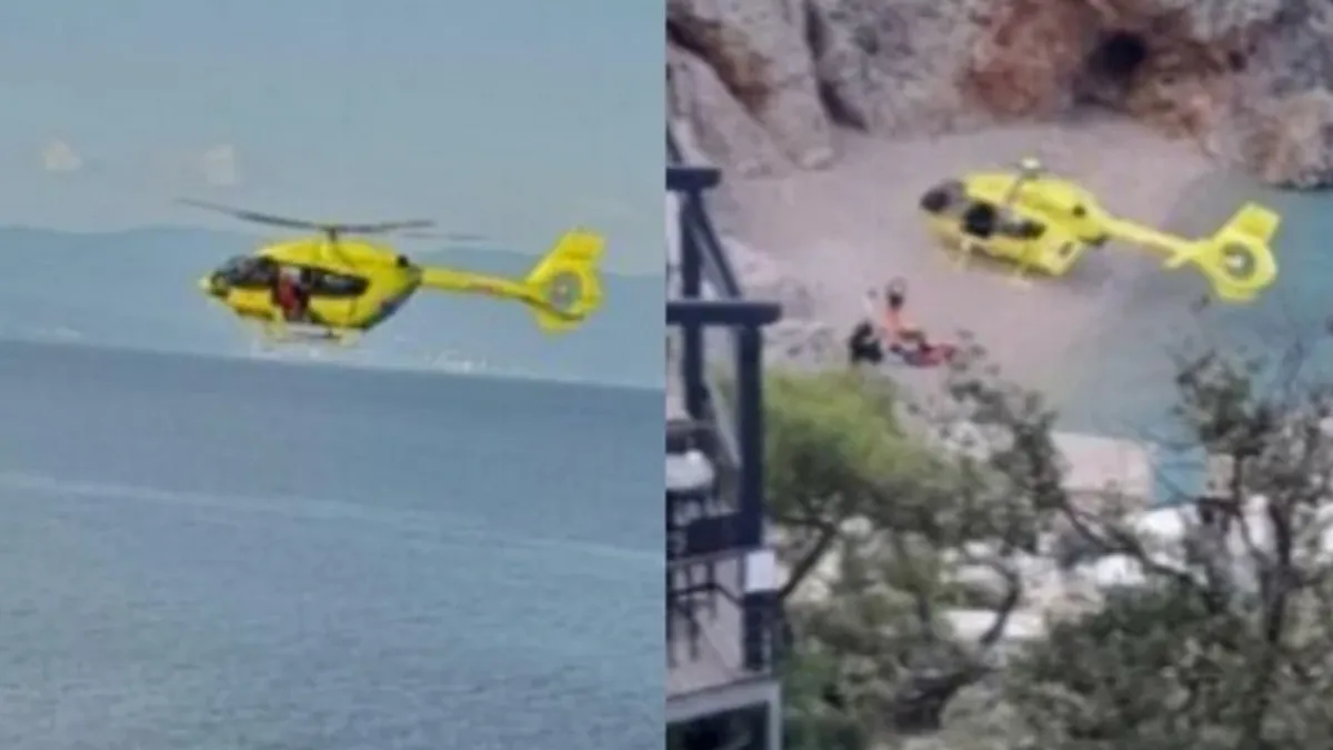 Brzom intervencijom hitne pomoći i vatrogasaca iz Javne vatrogasne stanice Opatija, povrijeđenom muškarcu pružena je pomoć 
