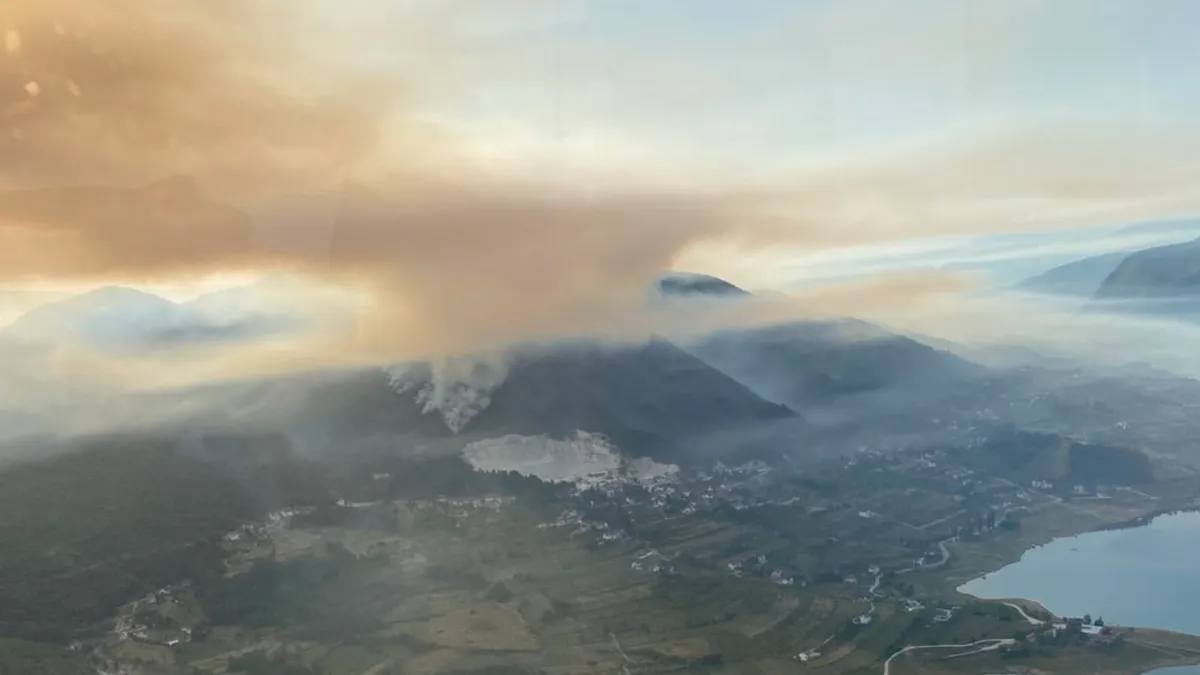 Požar kod Prozor-Rame gasili i kanaderi iz Hrvatske! Pavlović za Hayat.ba: Dolazi i helikopter OSBIH