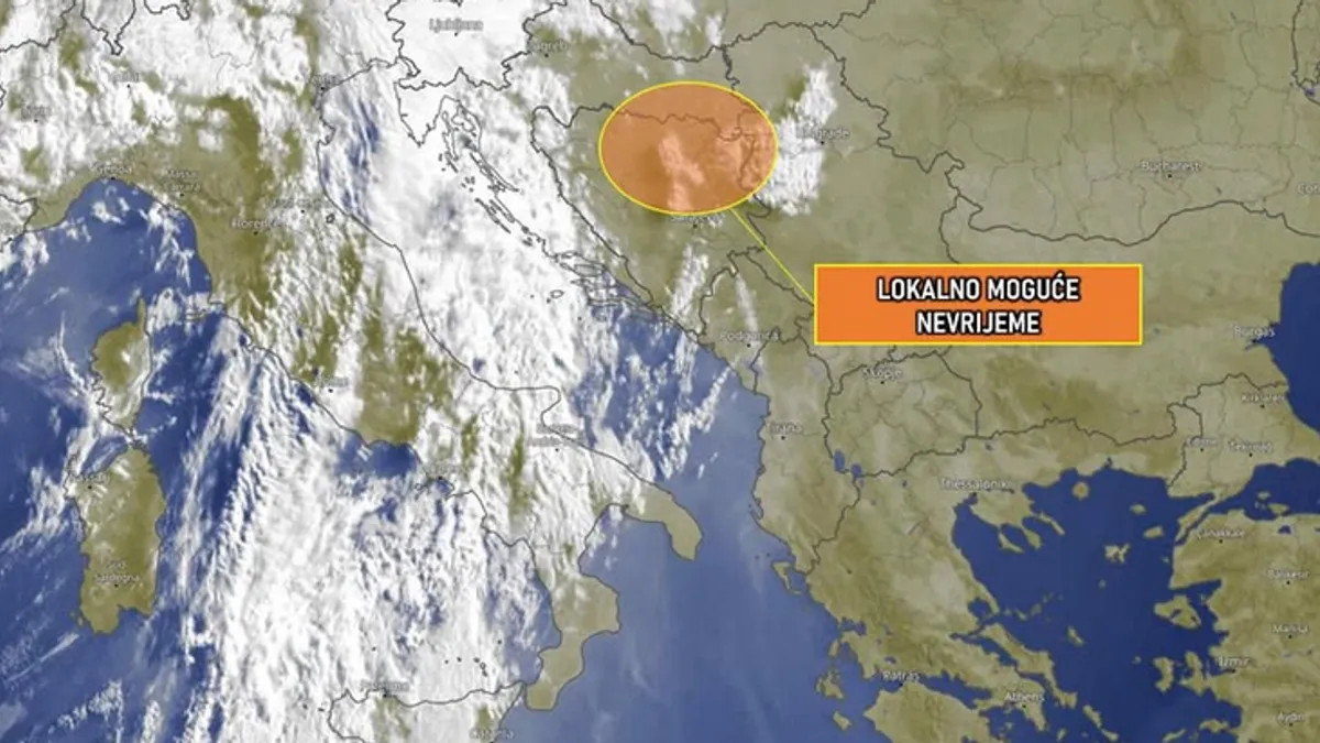 Iz 'BH Meteo' otkrili kada nam stiže osvježenje: Temperature će biti u padu, moguće i nevrijeme