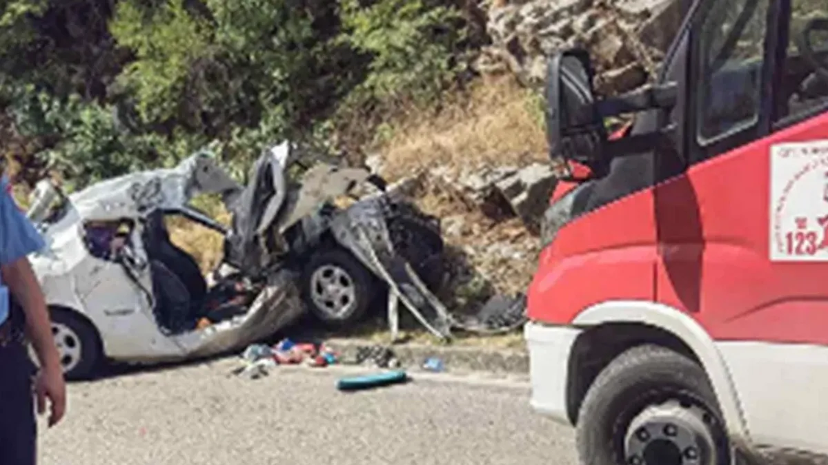 U nesreći su učestvovali teretno vozilo marke Mercedes i putničko vozilo 'Peugeot' 