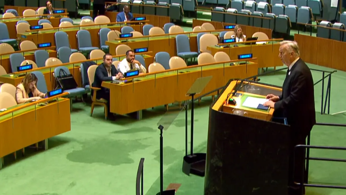 Lagumdžija u UN-u na konferenciji o Gazi: Jedino dugoročno rješenje je ono s dvije države