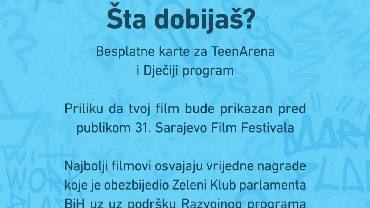 Bilo da je riječ o igranom, dokumentarnom, animiranom ili eksperimentalnom filmu - tvoja nas priča zanima!
