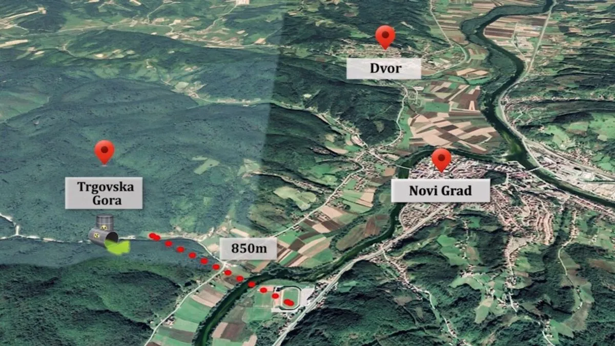 Na samoj granici sa BiH, Hrvati grade 'nuklerni objekat'