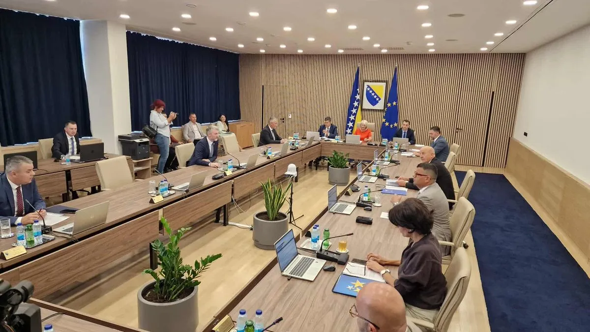 Odluka je donesena na prijedlog Ministarstva finansija i trezora Bosne i Hercegovine