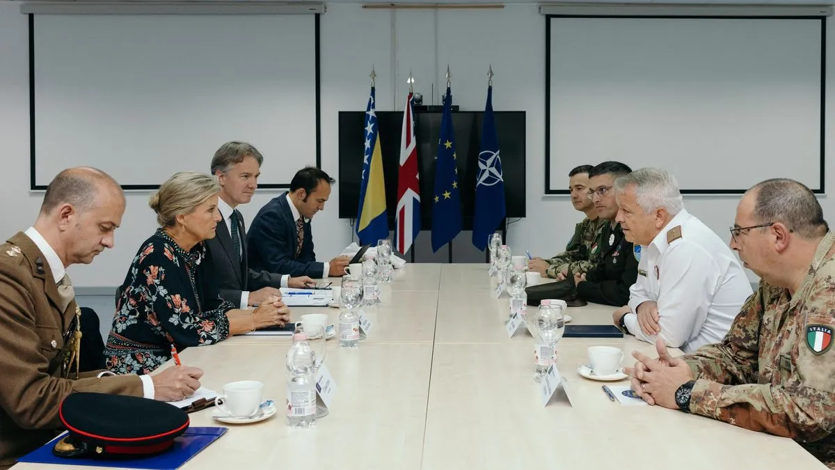Na komemoraciju u Srebrenici putovala helikopterom EUFOR-a    