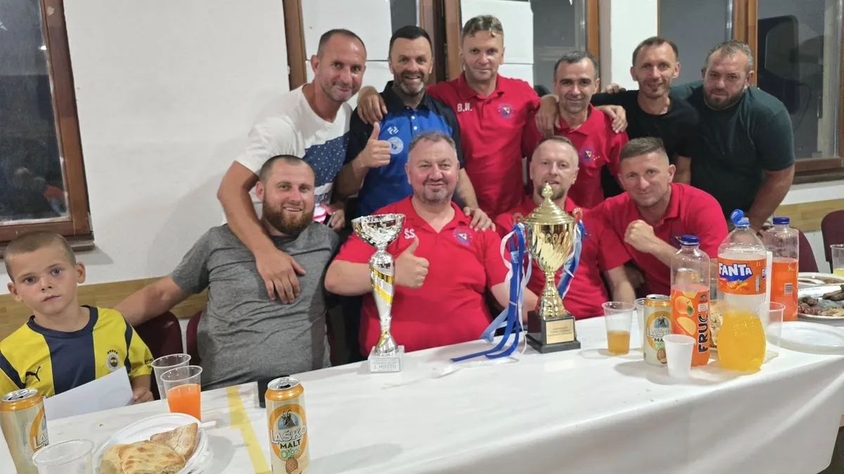Ekipa Master Bosna pobjednik 4. Memorijalnog nogometnog turnira veterana – Maglaj 2025!