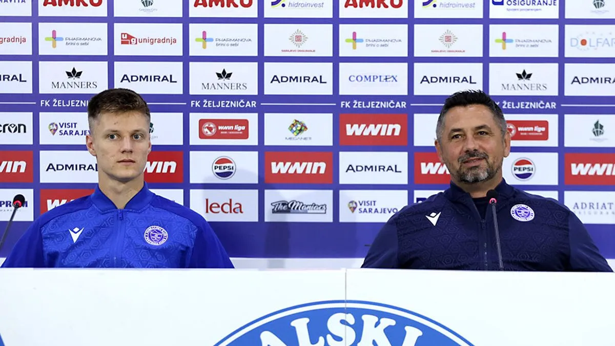 Predstavljeni novi dresovi FK Željezničar za sezonu 2025/2026