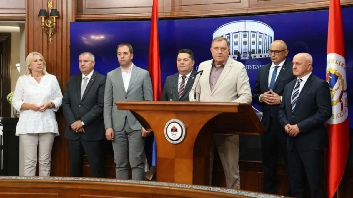 U njemu se navode da oni, praktično, više neće poštivati smjernice vanjske politike BiH, već isključivo “odluke institucija Republike Srpske”.