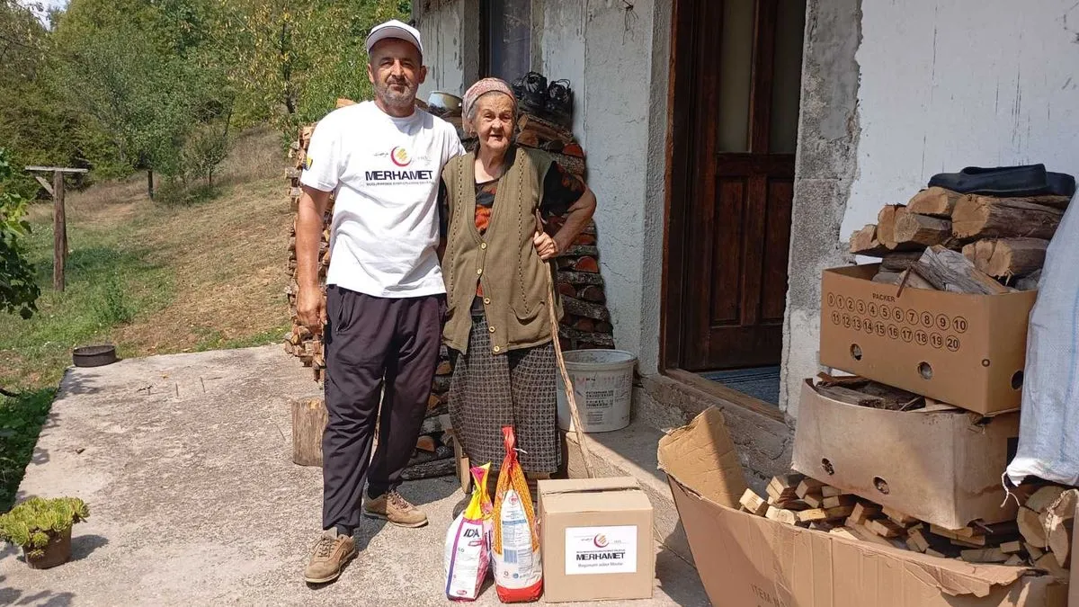 Cilj ove akcije bio je pružiti podršku i pomoći porodicama slabijeg materijalnog stanja na području Hercegovine