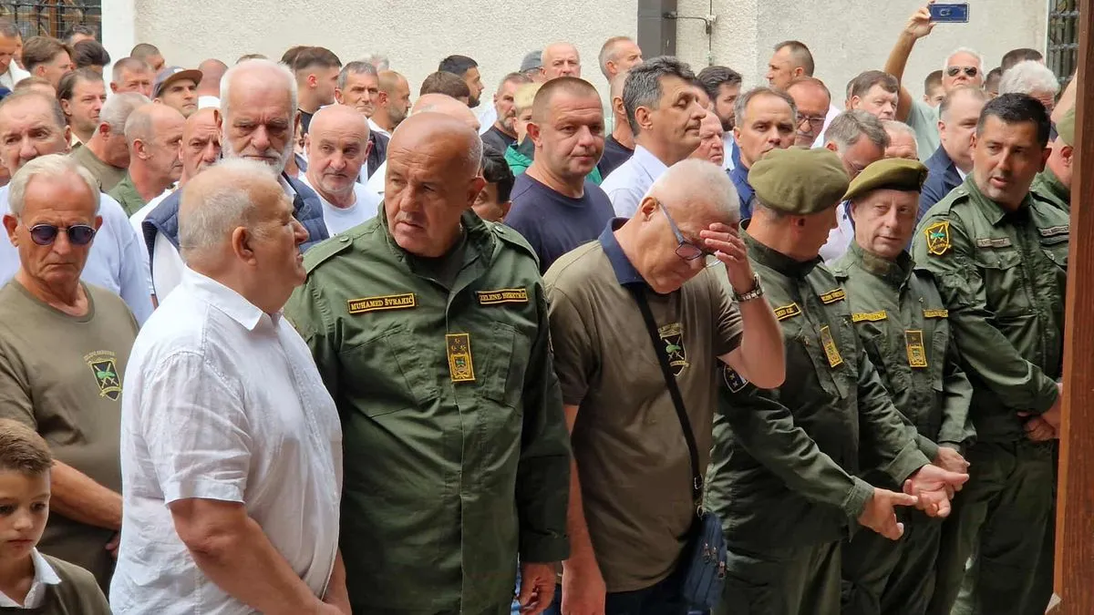 Dženazu namaz predvodio je uvaženi dr. Husein ef. Kavazović, reisu-l-ulema Islamske zajednice Bosne i Hercegovine