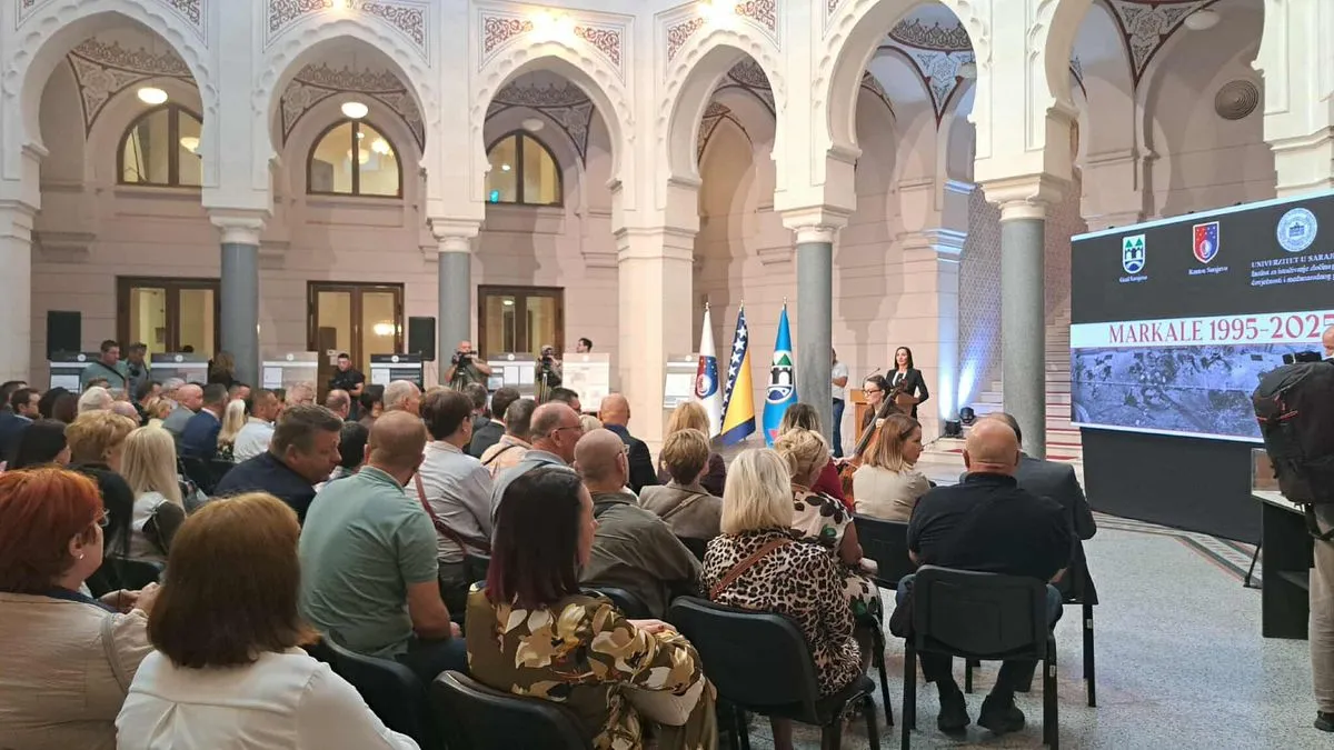 Otvorena izložba u Vijećnici povodom 30. godišnjice masakra počinjenog na Markalama