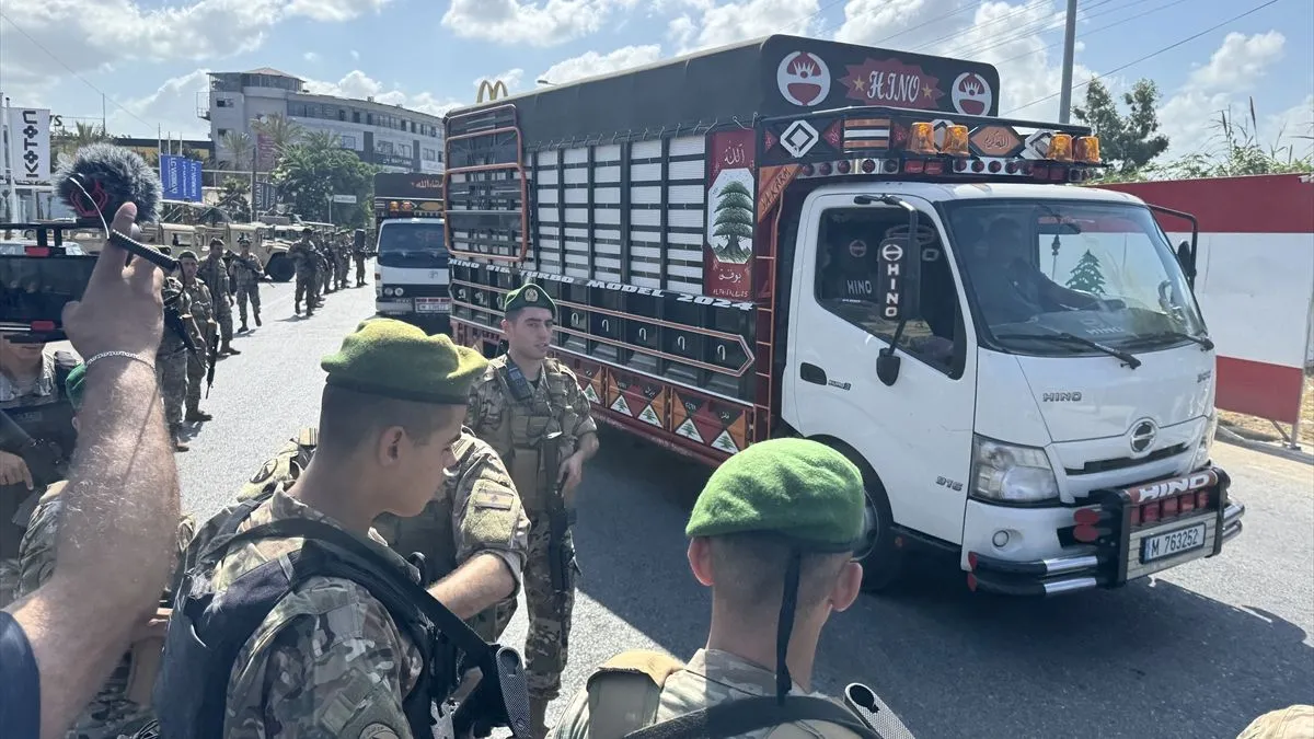 Predaja je provedena pod nadzorom libanskih i palestinskih zvaničnika.