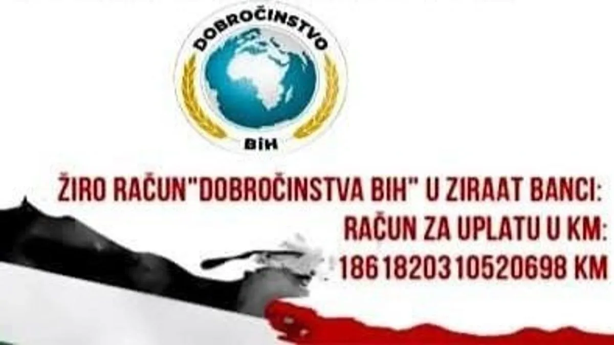 Od srca do srca vodi put: Odazovimo se na akciju dopremanja vode u Gazu