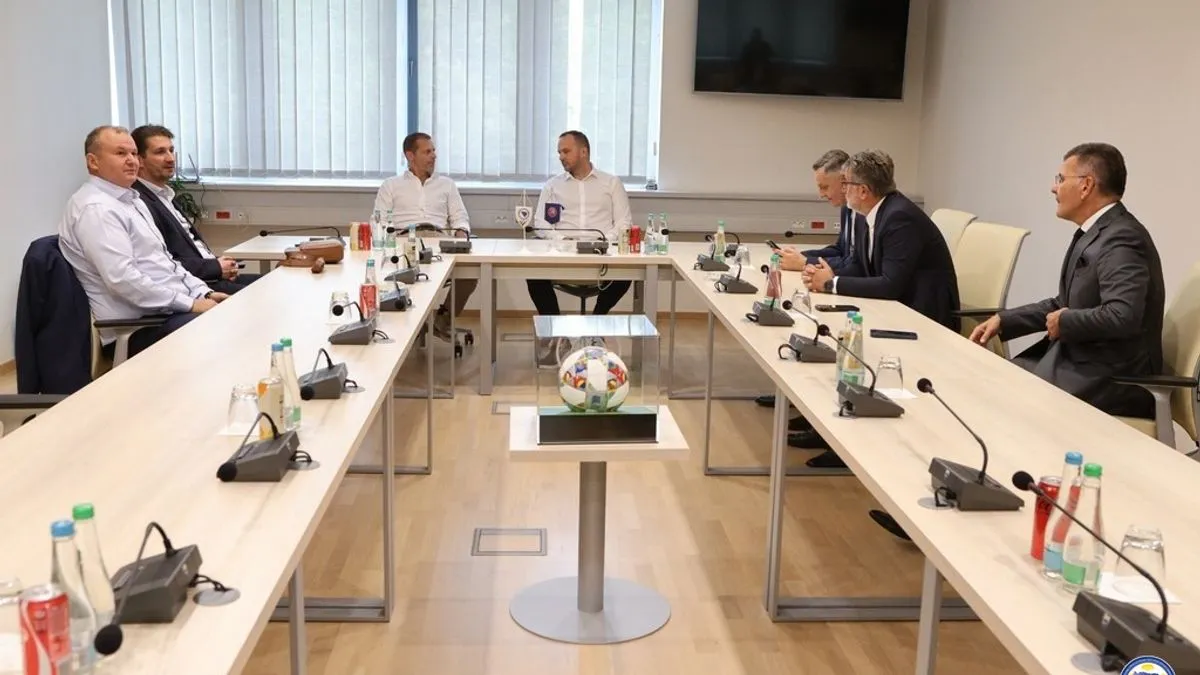 Predsjednik N/FS BiH Vico Zeljković se sastao sa Čeferinom