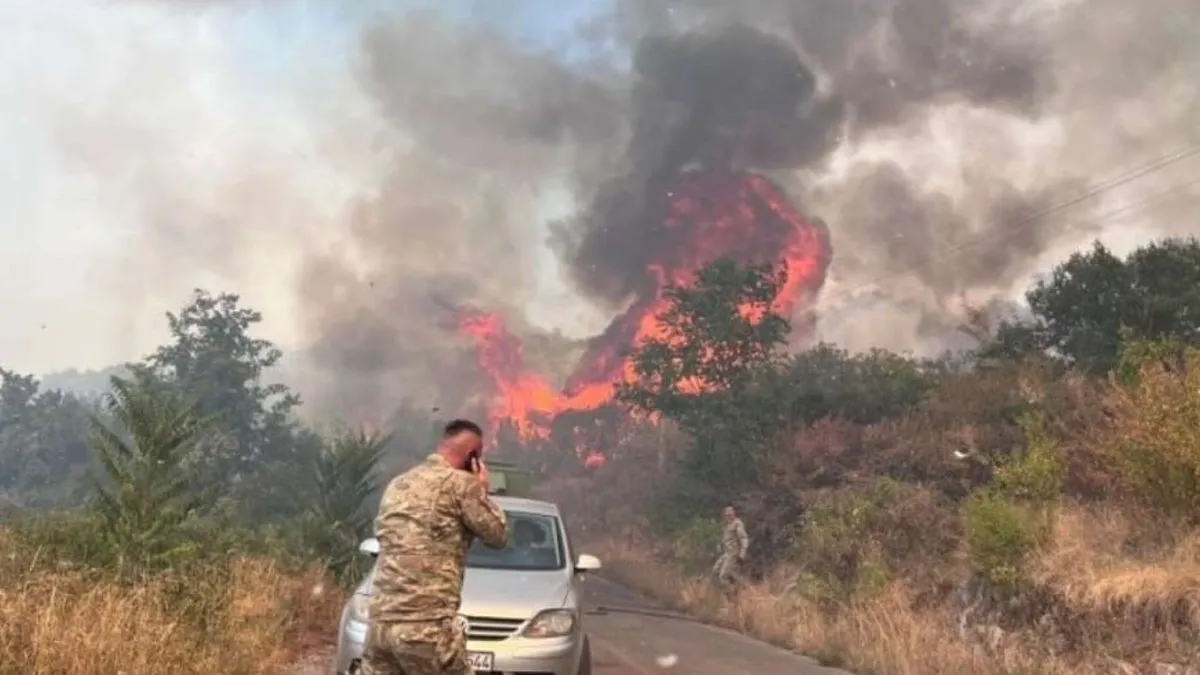 Vršilac dužnosti zapovjednika Službe zaštite i spašavanja Nikola Bojanović kazao je da su jutros požari pod kontrolom