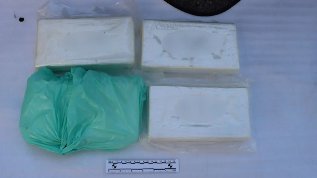 Na mjesto događaja stigli policajci sa službenim psom za detekciju droga