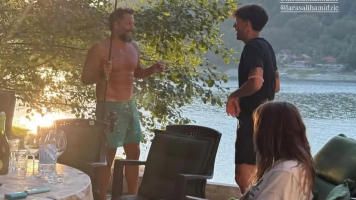 Na svom Instagram profilu Salihamidžić je podijelio trenutke opuštene porodične atmosfere.