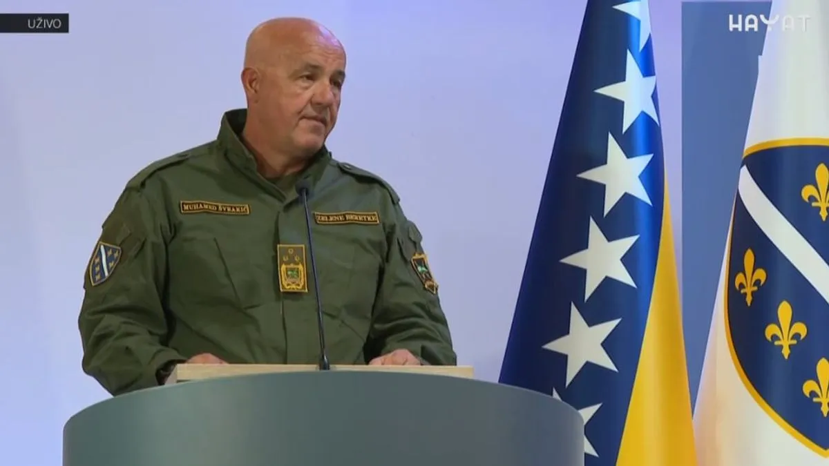 U ime svih nas patriota, sinova Bosne i Hercegovine, sinova našeg Amidže zahvaljujemo dragom Bogu što nam je podario ovakvog lidera, vođu, komandanta, čovjeka ...