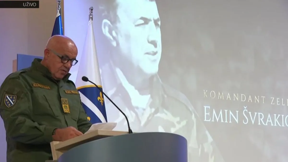 U ime svih nas patriota, sinova Bosne i Hercegovine, sinova našeg Amidže zahvaljujemo dragom Bogu što nam je podario ovakvog lidera, vođu, komandanta, čovjeka ...