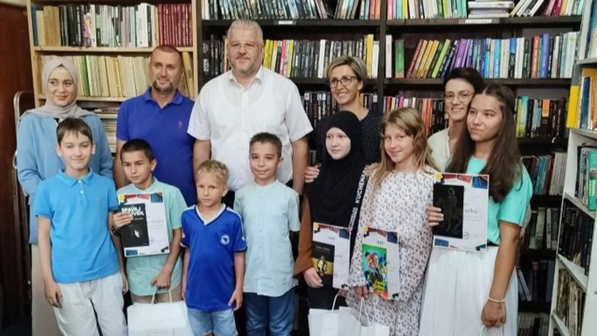 Dobitnici nagrada su Karić Kevser, Turbić Fatima, Brčić Amra i Hamed Abdulrahman.