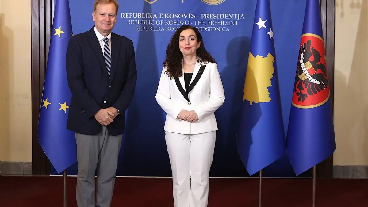 Predsjednica Kosova naglasila značaj pravednog procesa dijaloga radi unapređenja stabilnosti regiona u cjelini