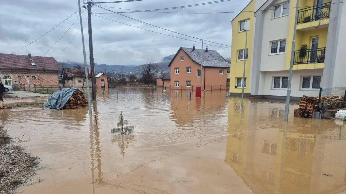 Izdato upozorenje na bujične i urbane poplave u ovim dijelovima BiH