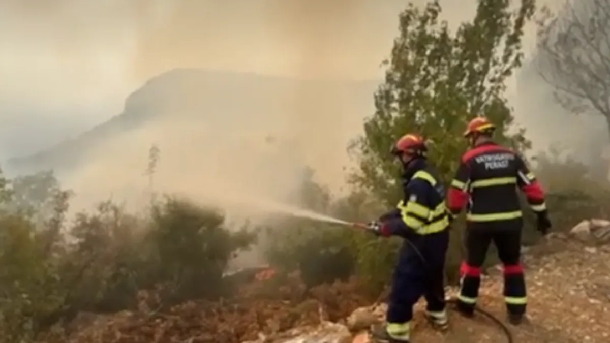 MUP Crne Gore: Požari u najvećem dijelu pod kontrolom: Strogo zabranjeno paljenje vatre