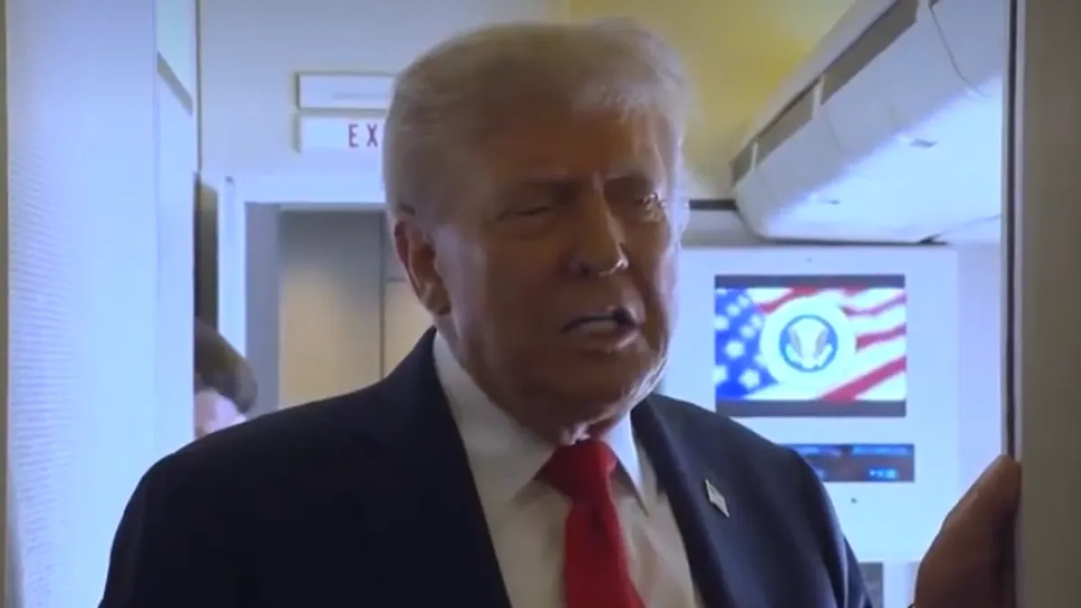 Trump je novinarima u avionu Air Force One iznio svoja očekivanja, naglasivši želju za hitnim primirjem