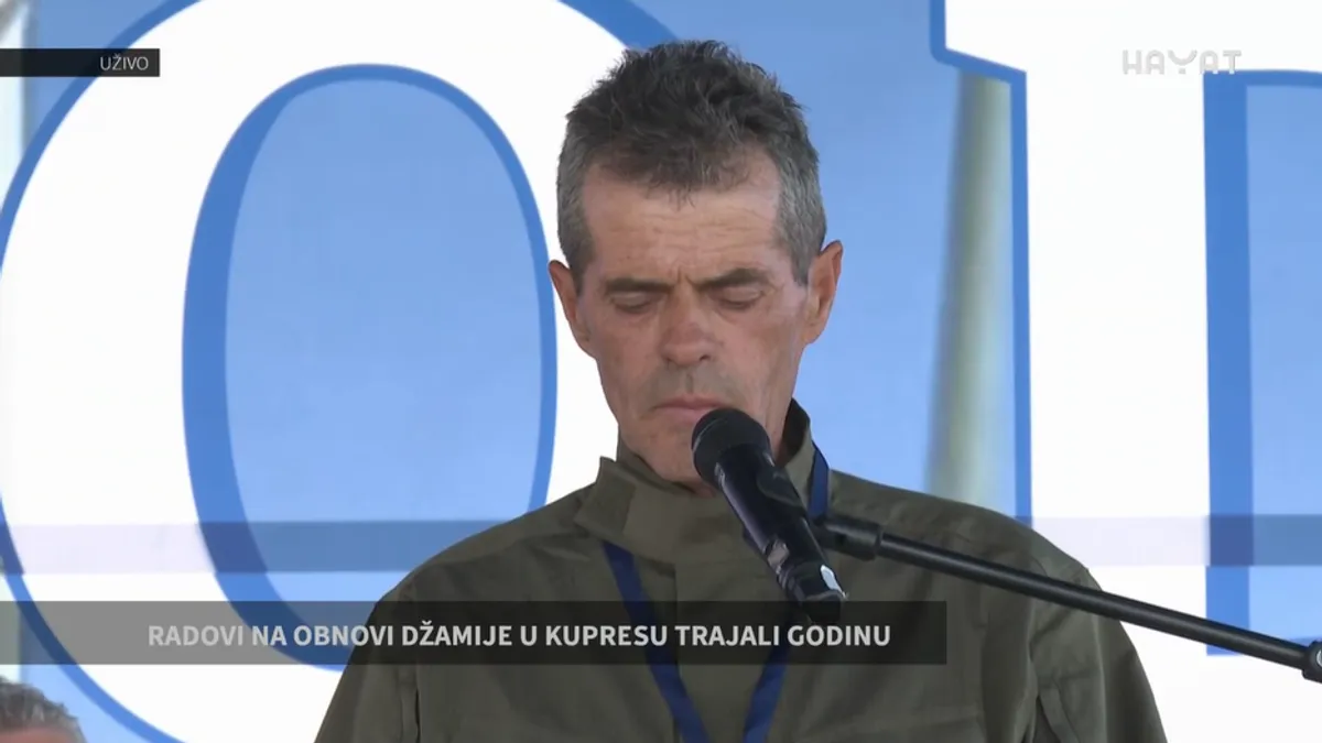Izgrađena je sredstvima donatora iz BiH, Hrvatske i Crne Gore i jedne arapske zemlje - rekao je Kmetaš.