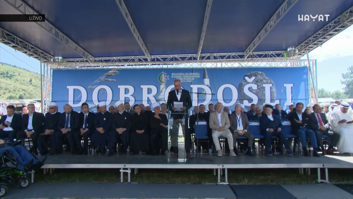 Helez na otvaranju džamije u Ravnom: Ovu bogomolju su napravili Bošnjaci, Srbi i Hrvati