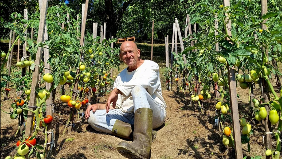 Uz sav mraz, hladnoću, kiše i suše, i sve ovogodišnje klimatske ekstreme, bašta je odlična, napisao je Fazla