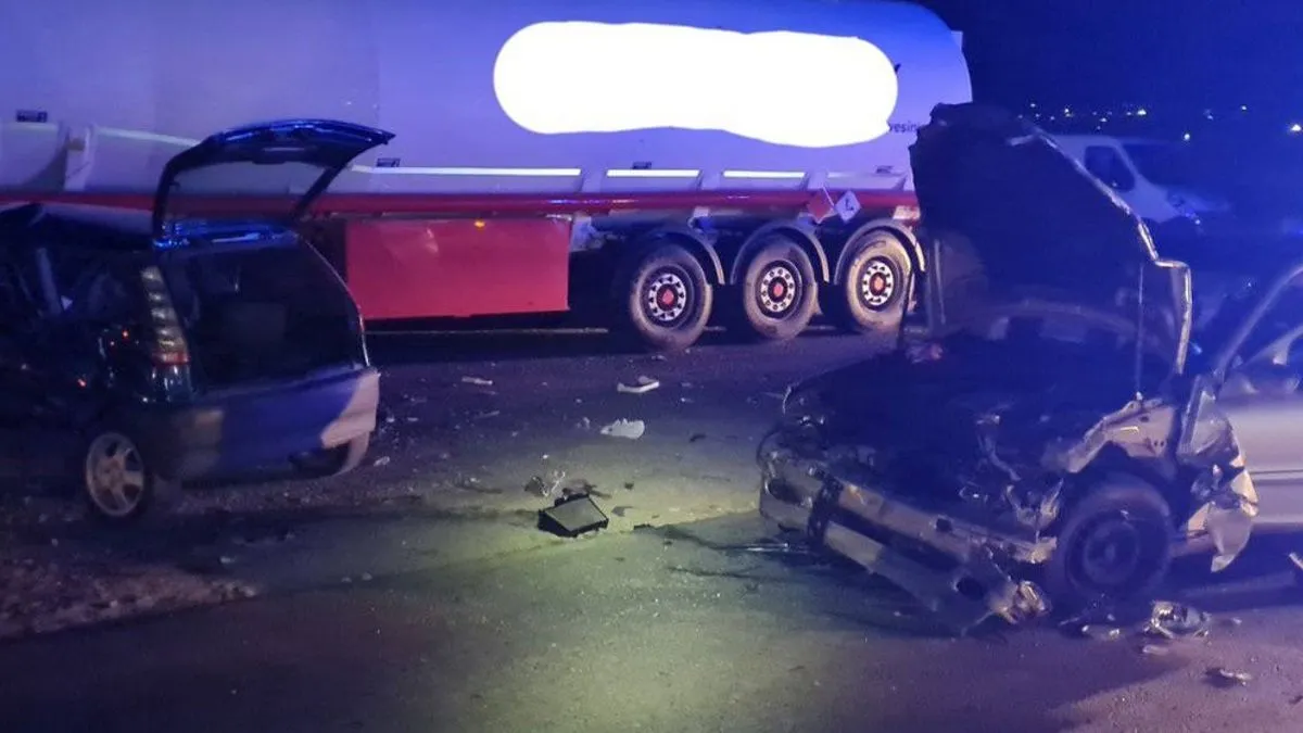 U saobraćajnoj nezgodi u kojoj je oštećeno i jedno parkirano teretno vozilo