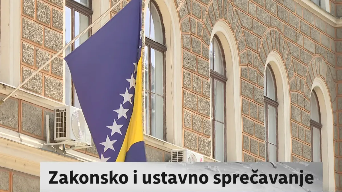 Potrebno je da država, koja je na privremenom finansiranju, osigura 6,4 miliona maraka po zakonu najdalje do 12. septembra.