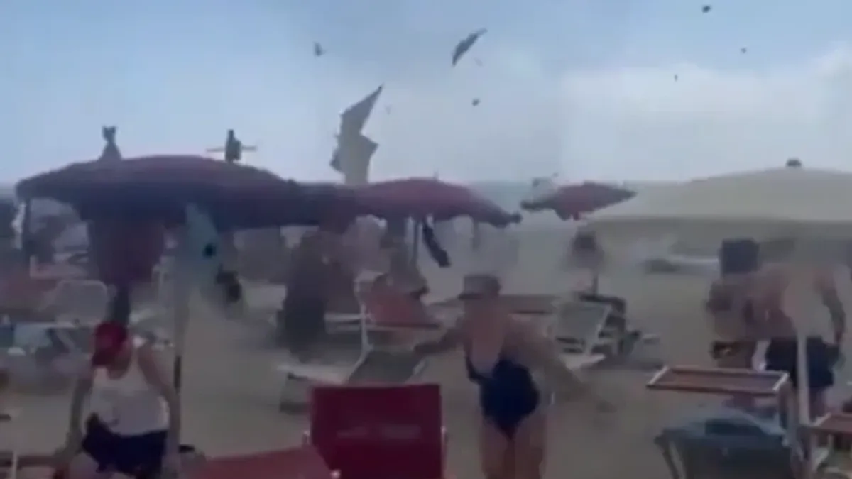 Gianluca je brzo priskočio u pomoć spasiocima, zajedno s ostalim osobljem, kako bi pokušali zaštititi goste i osigurati opremu