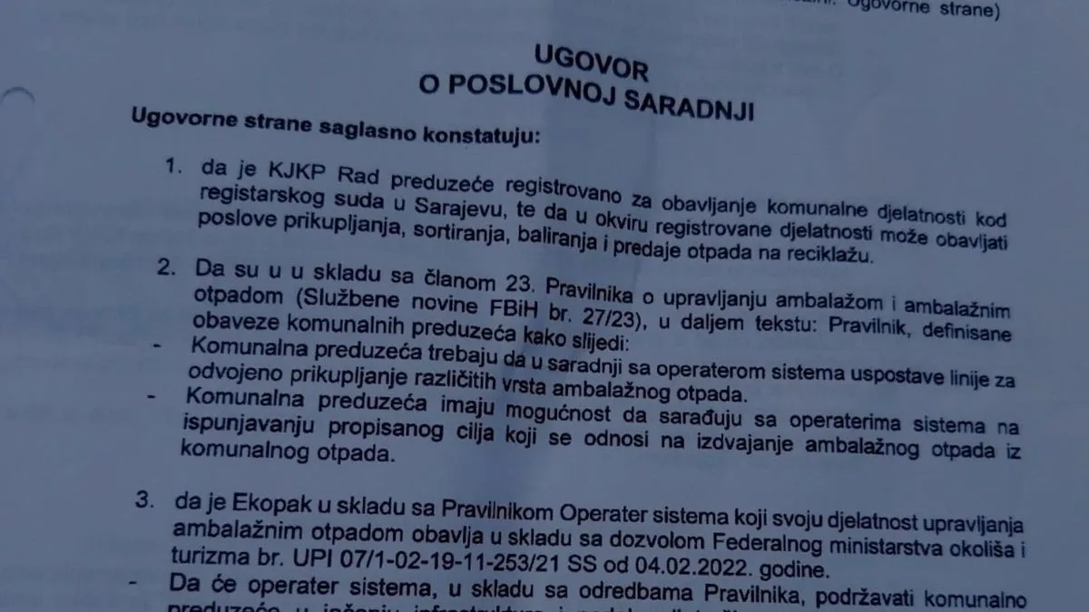 Selmanović: KJKP Rad ima izgubljenu dobit preko 600.000 KM, a Ministarstvo i Kanton 'čisti kao suza'