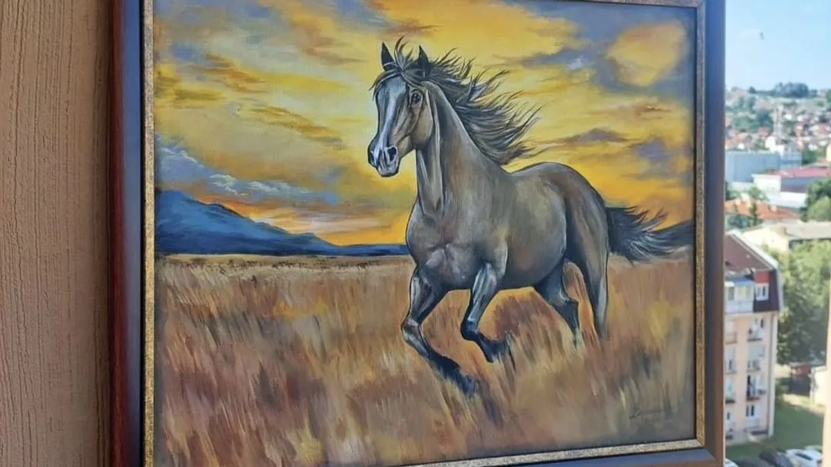 Već sa 17 godina imala je prvu izložbu koja je, kako kaže, bila prekretnica u njenom životu