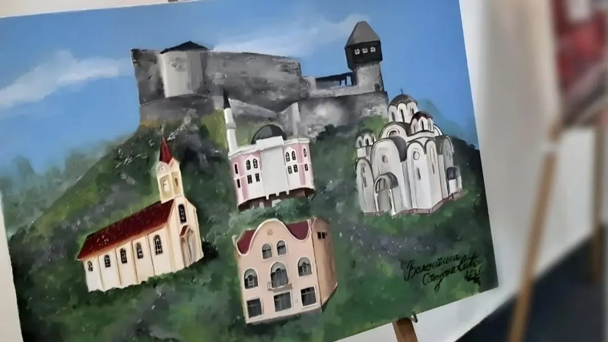 Već sa 17 godina imala je prvu izložbu koja je, kako kaže, bila prekretnica u njenom životu