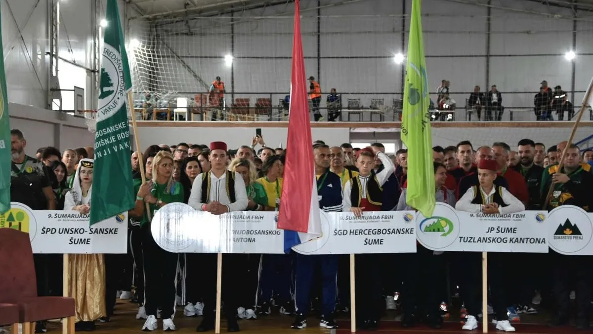 Ministar Šibonjić iskoristio je ovu priliku da izrazi zahvalnost svim uposlenicima šumarskog sektora.
