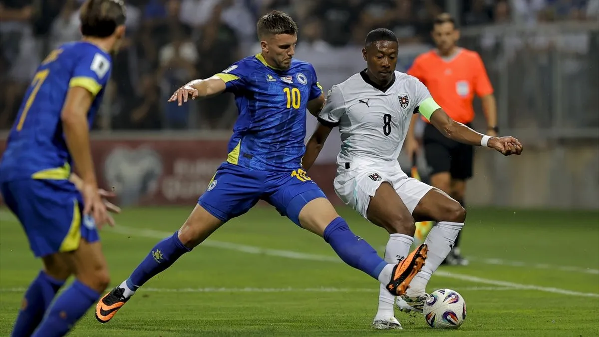 Kraj utakmice: Bosna i Hercegovina - Austrija 1:2