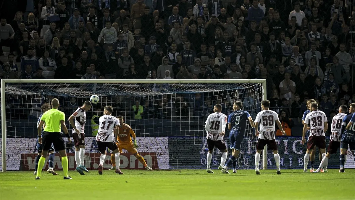 Ostalo je 2:0, pa je tako Željezničar ostvario veliku pobjedu u devetom kolu WWin lige BiH i skočio na prvo mjesto s dva boda više.