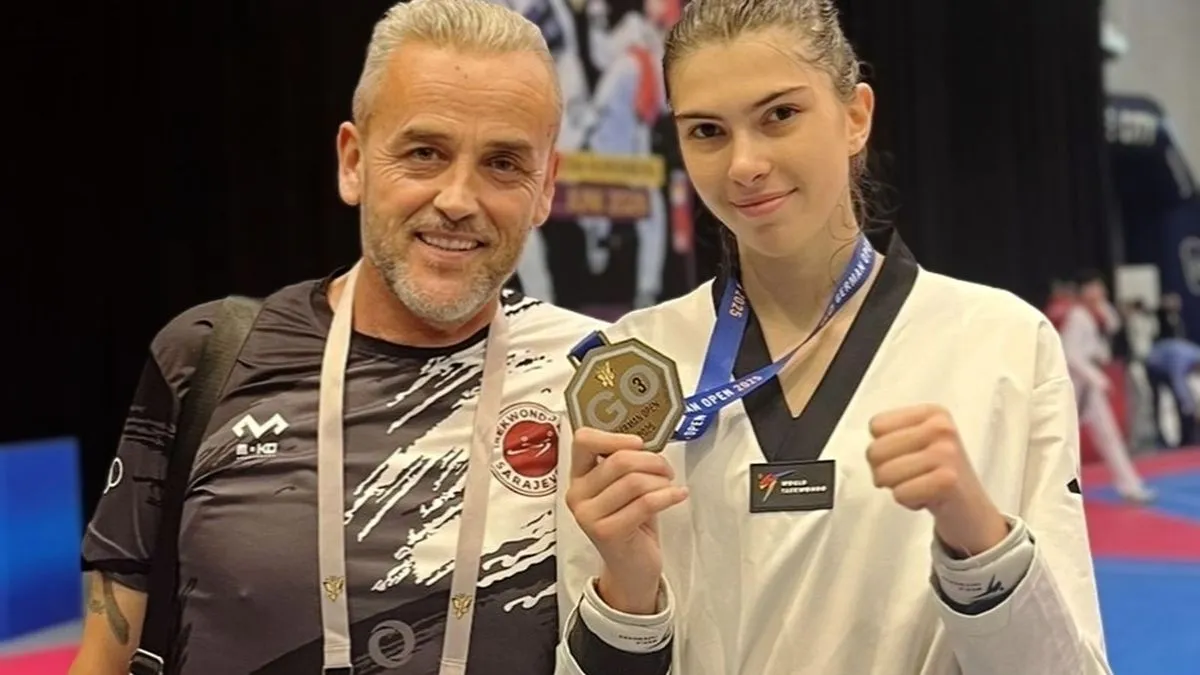 Ada Avdagić osigurala je medalju na ovom izuzetno jakom takmičenju, na kojem su nastupili taekwondoisti iz 181 kluba.