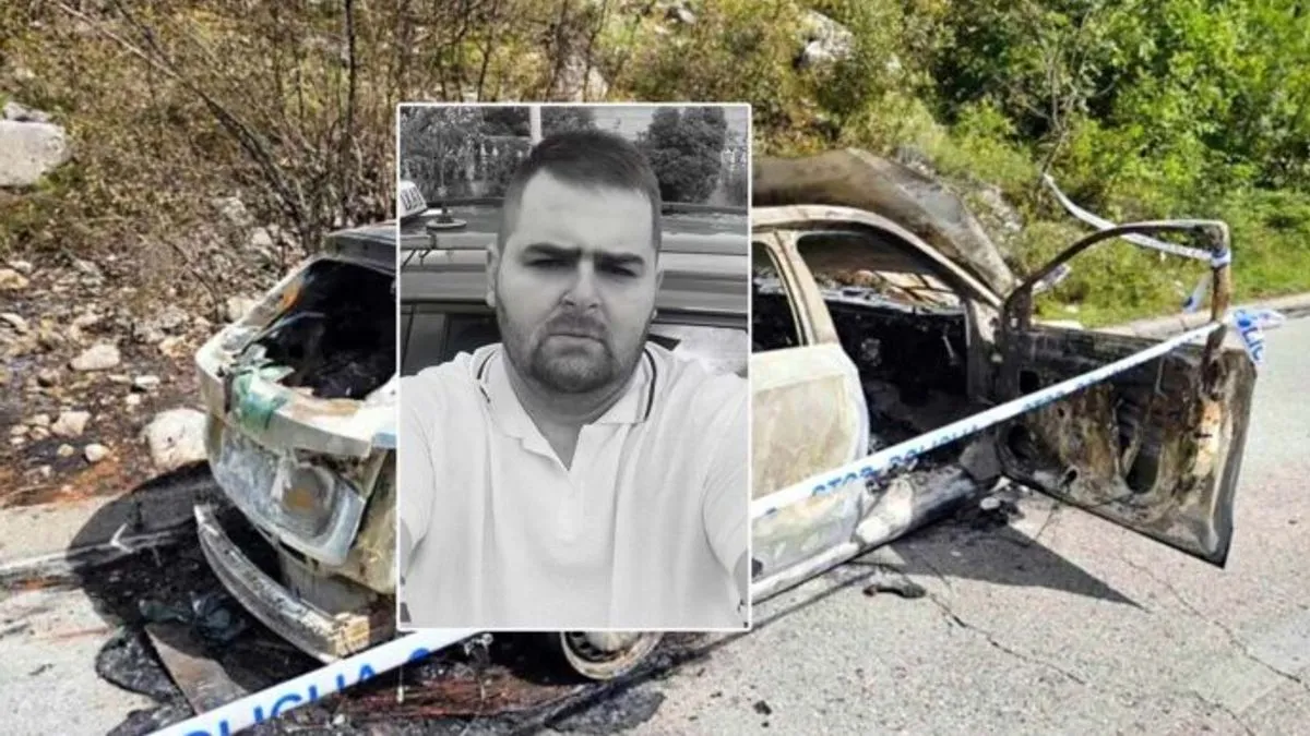 On je zadobio teške povrede kada se njegovo vozilo tokom vožnje iznenada zapalilo u naselju Donja Drežnica