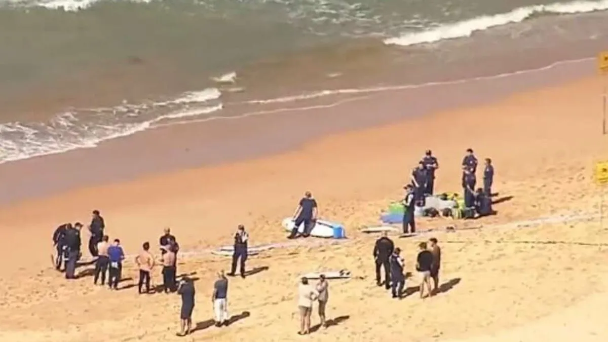 Jedna žena je poginula, a muškarac teško povrijeđen u napadu morskog psa u blizini popularnog mjesta za surfanje na istočnoj obali Australije, objavile su vlasti.